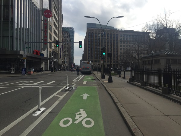 Obstructed Bike Lane