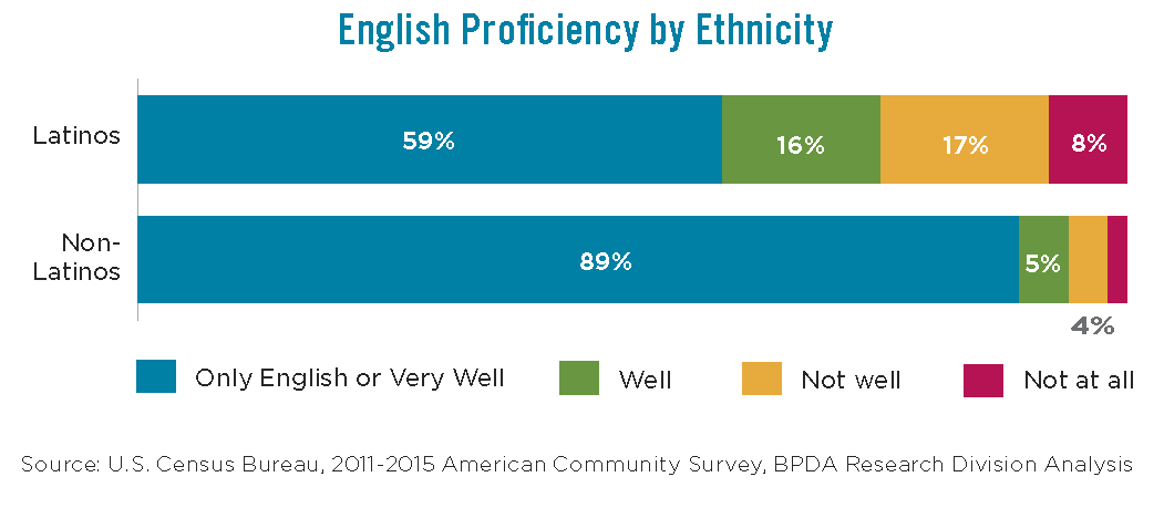 English Proficiency by Ethnicity