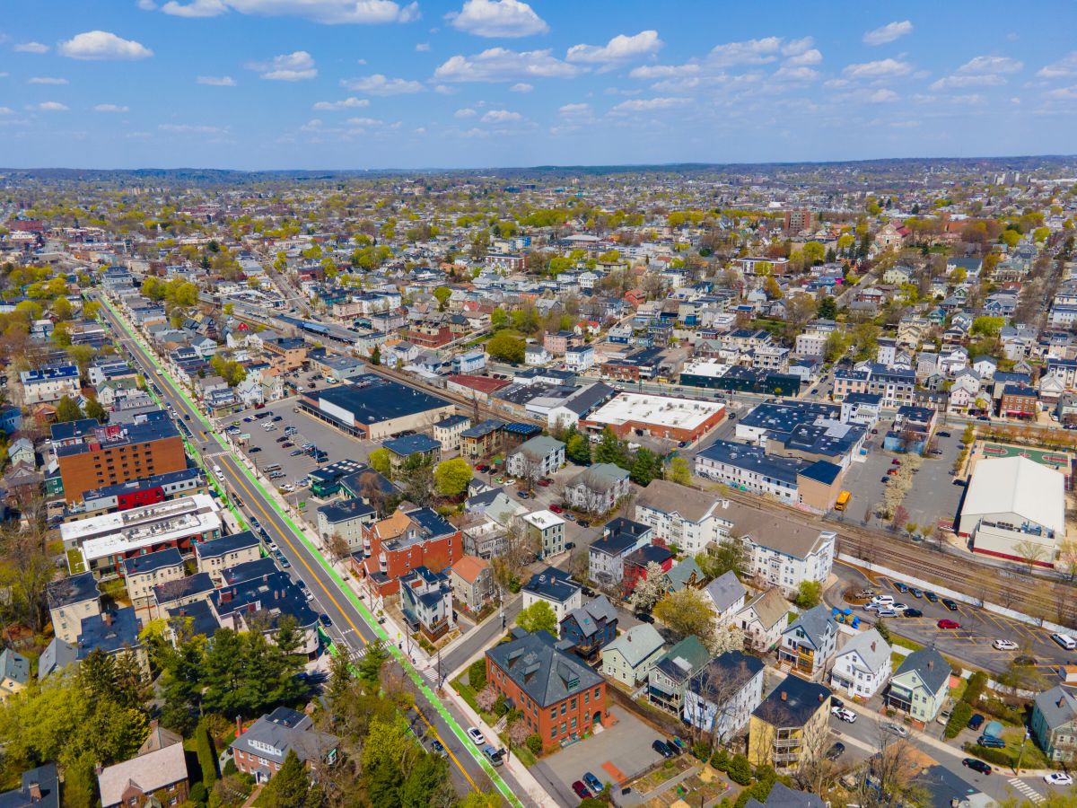 Somerville Aerial View